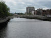 The Ha'penny Bridge over the River Liffey