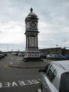 Clock tower outside the ferry station