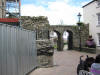 An old Roman wall still standing