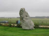 Standing stone on the fringe